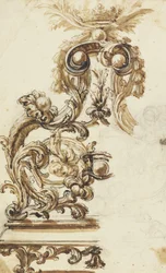 Design for a Gilt Bronze Ornament